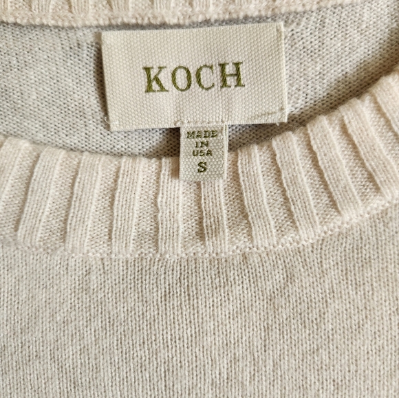 Koch Trevi The Perfect Match Graphic Wool Cashmere Sweater Women's Small - Picture 4 of 9
